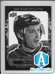 14-15 Upper Deck Joe Sakic UD Portraits Legends P-45